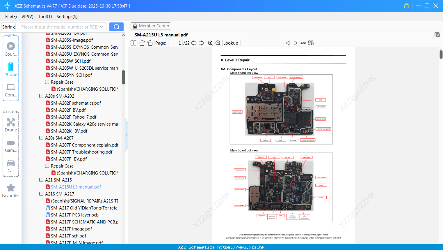 Samsung SM-A215U L3 Manual
